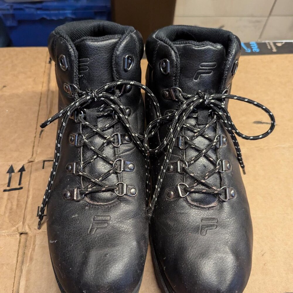 Fila leather hiking boots US 11